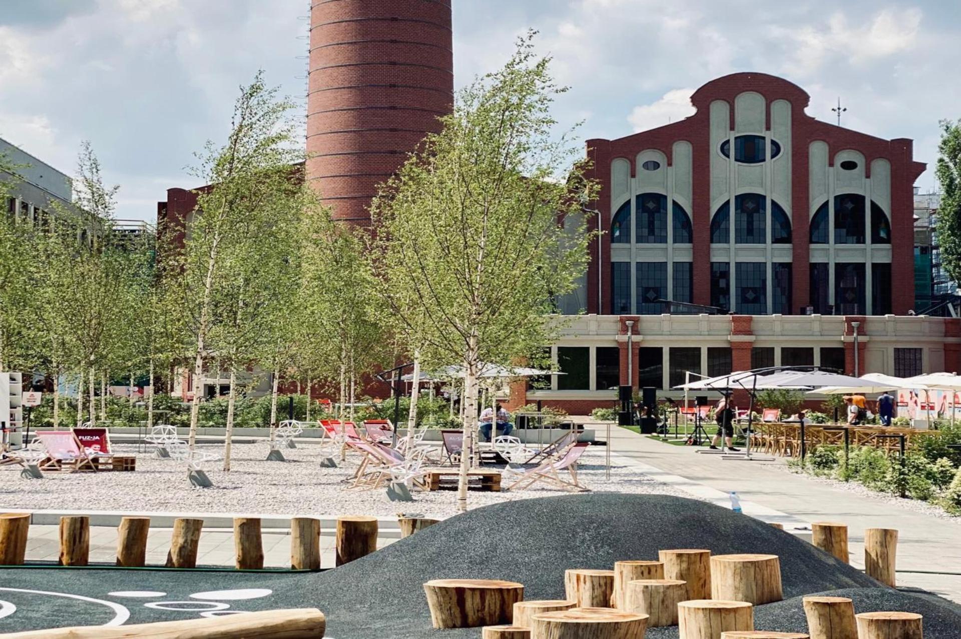 Fuzja Sen Fabrykanta - Darmowy Parking Lodz  Luaran gambar